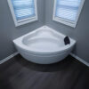 corner bathtub